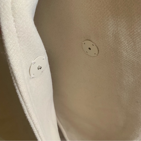 NWT Zara beautiful wool blend oversized vanilla cream jacket coat size XS - Picture 11 of 11